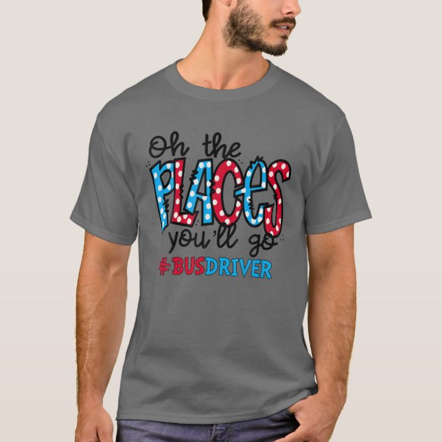 Camiseta Oh, Os Lugares Que Você Vai Para O Esquadrão De Co (Frente)