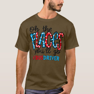 Camiseta Oh, Os Lugares Que Você Vai Para O Esquadrão De Co