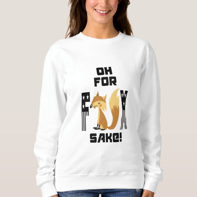 Camiseta Oh Para Fox Sake Engraçada Piada Fox (Frente)