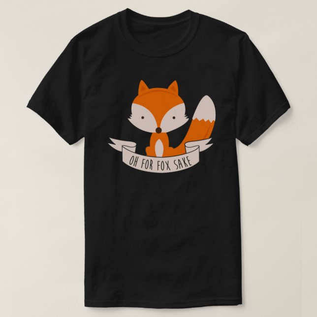Camiseta Oh Para Fox Sake Essencial T-Shirt.png (Frente do Design)