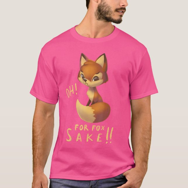 Camiseta Oh Para Fox Sake Fox Engraçada (Frente)