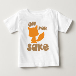 Camiseta Oh Para Fox Sake, Fox Silhouette, Woodland Animal