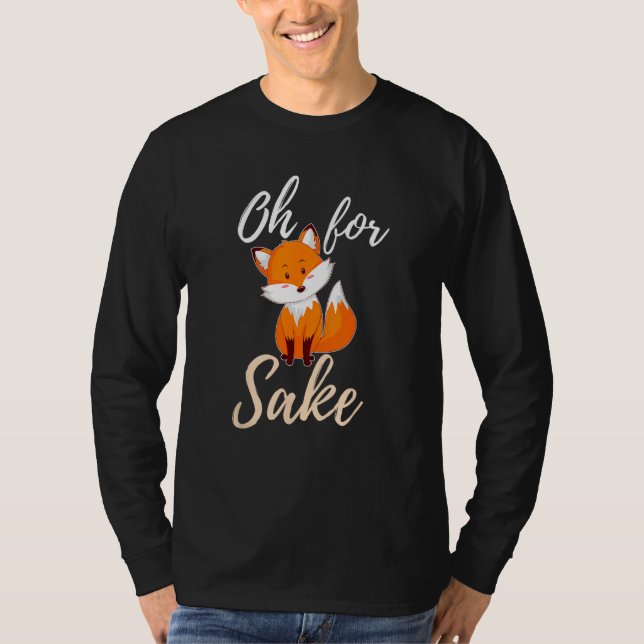 Camiseta Oh Para Fox Sake Sarcastic Pun (Frente)