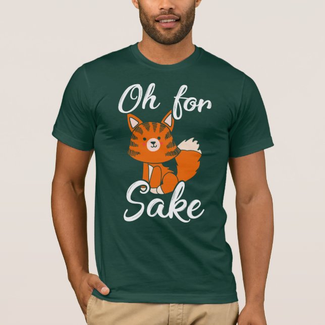 Camiseta Oh Para Fox Sake Wildlife (Frente)
