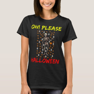 Camiseta Oh! Por favor, Halloween