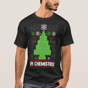 Camiseta Oh Química Natal Periódica Química de Mesas T