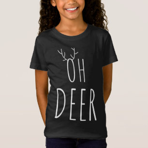 Camiseta Oh rena de veado Natal