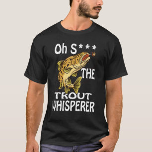 Camiseta Oh S O Murmurador de Trutas Pescaria Pescador