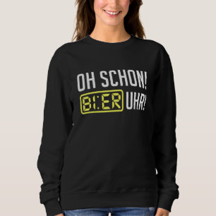 Camiseta Oh Schon Beer Clock Dizendo Cerveja