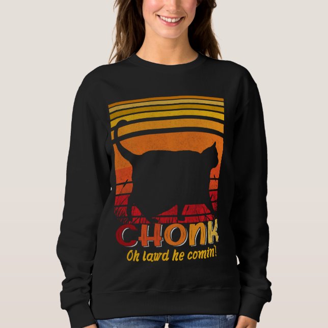 Camiseta Oh Senhor Ele Vindo Chonk Scale Meme Meme (Frente)
