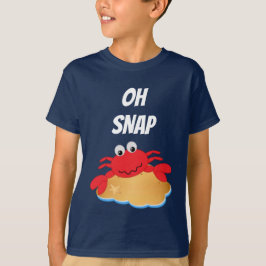 Camiseta Oh, Shirt do Snap Kids'Haners TAGLESS®