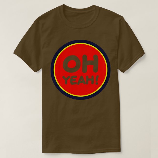Camiseta Oh Sim (Frente do Design)