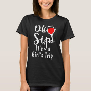 Camiseta Oh Sip! É Viagem de Menina