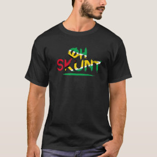 Camiseta Oh Skunt - Gíria Engraçado de Caribe