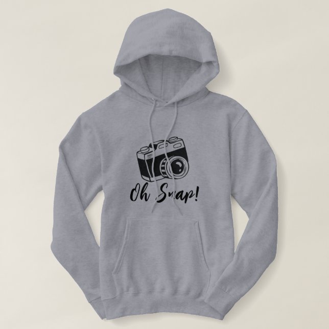 Camiseta Oh, Snap! - Engraçado e bonito (Frente do Design)