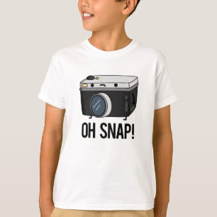 Camiseta Oh, Snap Funny Camera Pun