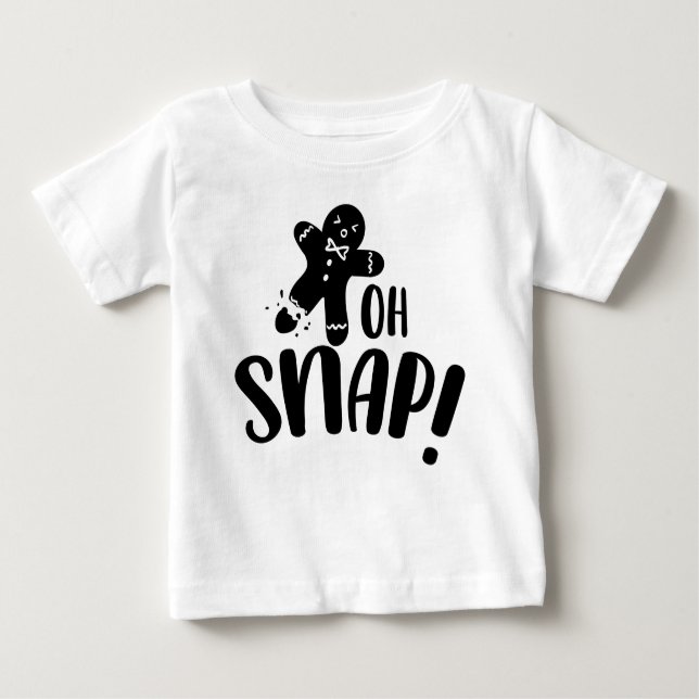 Camiseta Oh Snap Gingercake Cookie (Frente)