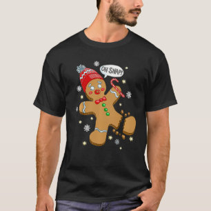 Camiseta Oh Snap Gingercake Cookie Man Costume Baking Team