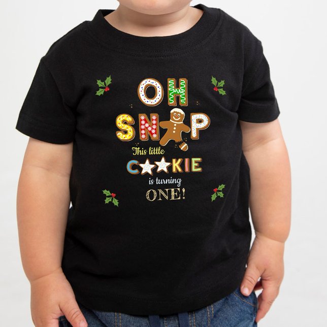 Camiseta Oh, Snap! Gingercake Cookie Qualquer Idade Anivers (Criador carregado)