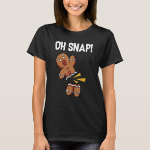Camiseta Oh Snap Gingercake Man Cookie