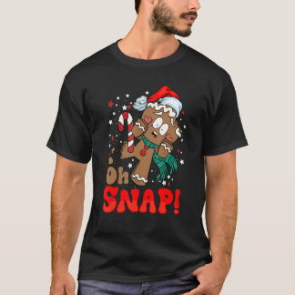 Camiseta Oh, Snap Gingercake Man Retro Christmas Family Mat