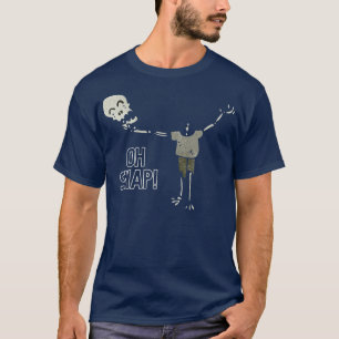 Camiseta Oh Snap Halloween Skeleton