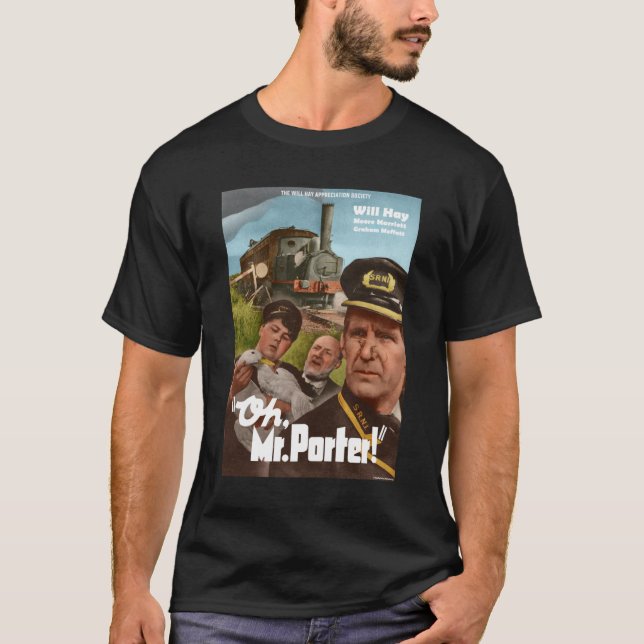 Camiseta Oh, Sr. Porter Poster Clássico Colorizado (Frente)