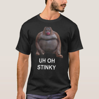 Camiseta Oh Stinky Poop Le Monke Meme