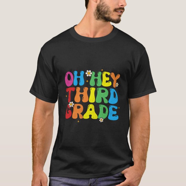 Camiseta Oh, Terceiro Ano De Volta Para A Escola 3º Ano De  (Frente)
