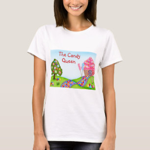 Camiseta Oh terra e cupcakes doces dos doces