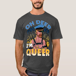 Camiseta Oh veado Eu sou Rainbow LGBT Pride 