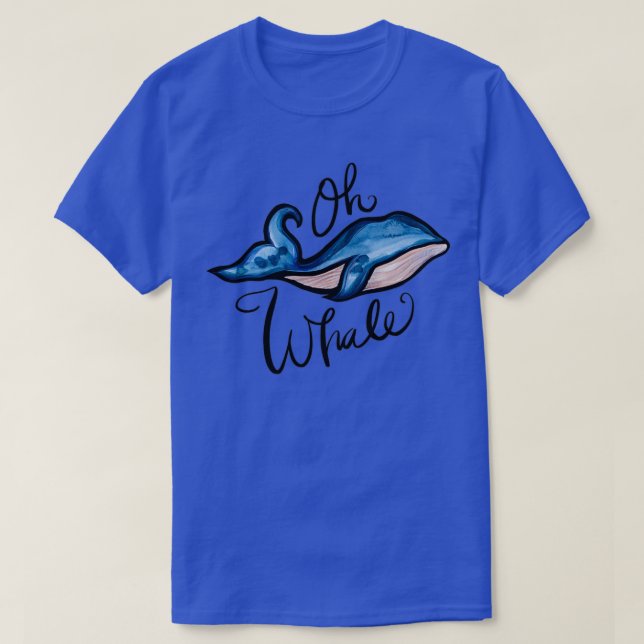 Camiseta Oh Whale 73 (Frente do Design)