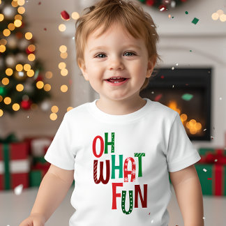 Camiseta Oh what fun first birthday