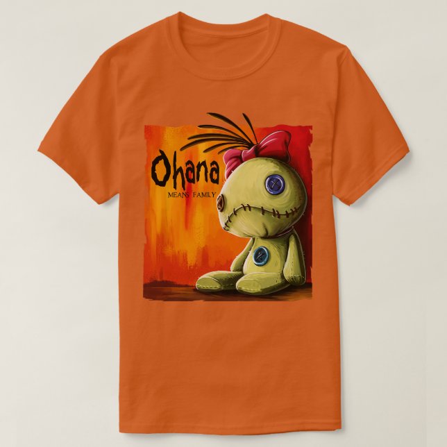 Camiseta Ohana (Frente do Design)