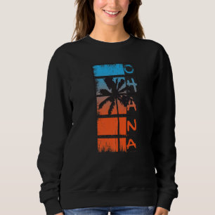 Camiseta Ohana Hawaii Outfit Mulheres e Homens Aloha Havaia
