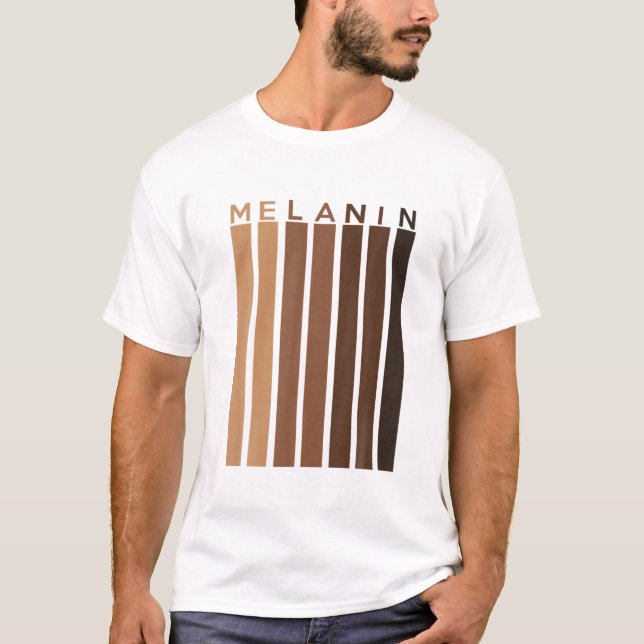 Camiseta Oheneba: Melanin Shades Black Pride Gift (Frente)