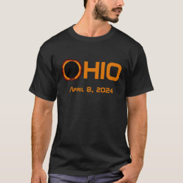 Camiseta Ohio 2024 Eclipse Solar Total