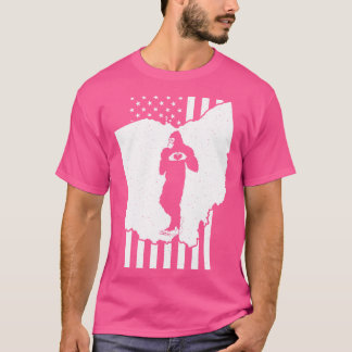 Camiseta Ohio American Flag