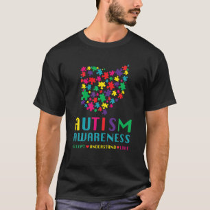 Camiseta Ohio Buckeye Map Autismo Accept