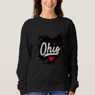 Camiseta Ohio Clothing State Of Ohio Script Home Pride Ohio