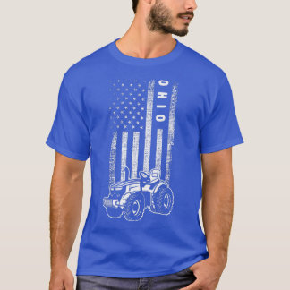 Camiseta Ohio Farmer Pride Ohio Agriculture Patriotic Ohi