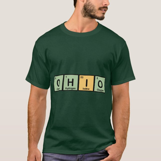 Camiseta Ohio fez dos elementos (Frente)