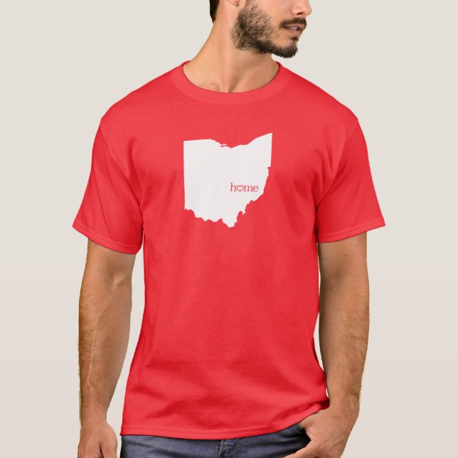 Camiseta Ohio Home State OH T Shirt (Frente)