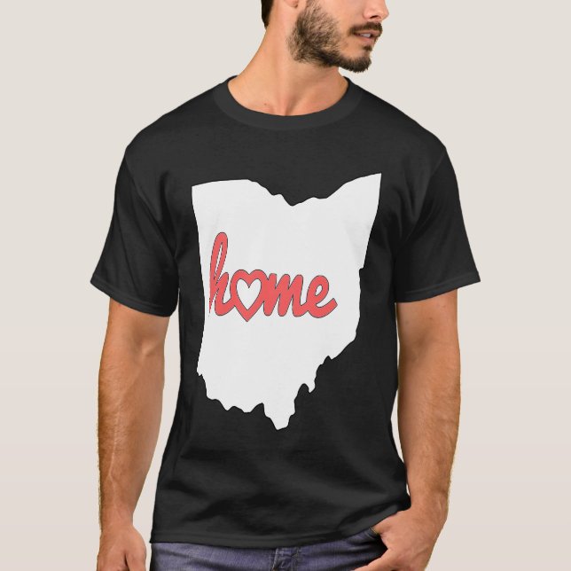Camiseta Ohio Is My Home USA State Pride (Frente)