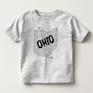 Camiseta Ohio Maze Quebra-cabeça