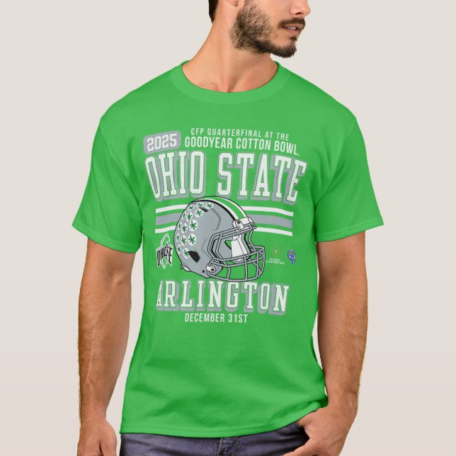 Camiseta Ohio State Buckeyes Cotton Bowl CFP Quarterfinal 2 (Frente)