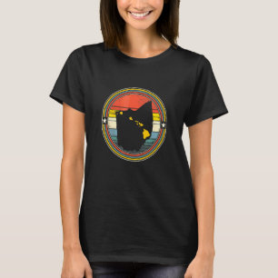Camiseta Ohio Texas Hawaii Roots Origine State Map Retro