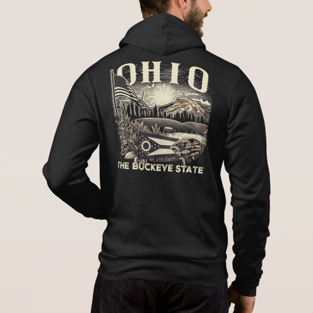 Camiseta Ohio The Buckeye State (Verso)