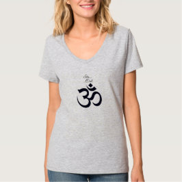 Camiseta Ohm Om Símbolo Respira em Breve