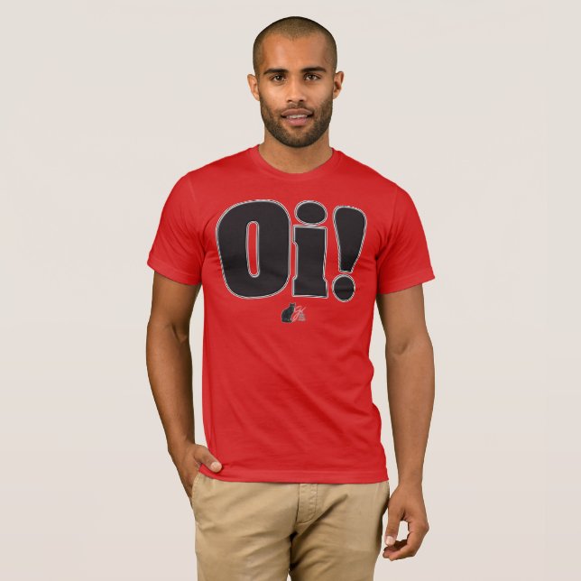 Camiseta Oi! (Frente Completa)